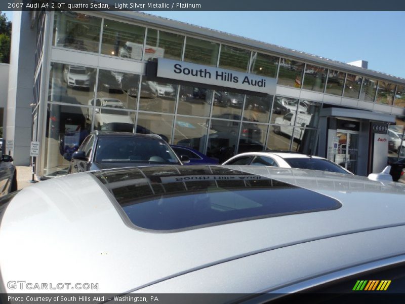 Light Silver Metallic / Platinum 2007 Audi A4 2.0T quattro Sedan