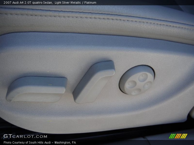 Light Silver Metallic / Platinum 2007 Audi A4 2.0T quattro Sedan