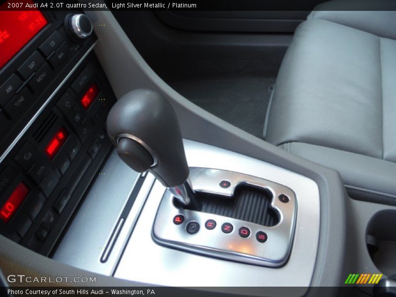 Light Silver Metallic / Platinum 2007 Audi A4 2.0T quattro Sedan