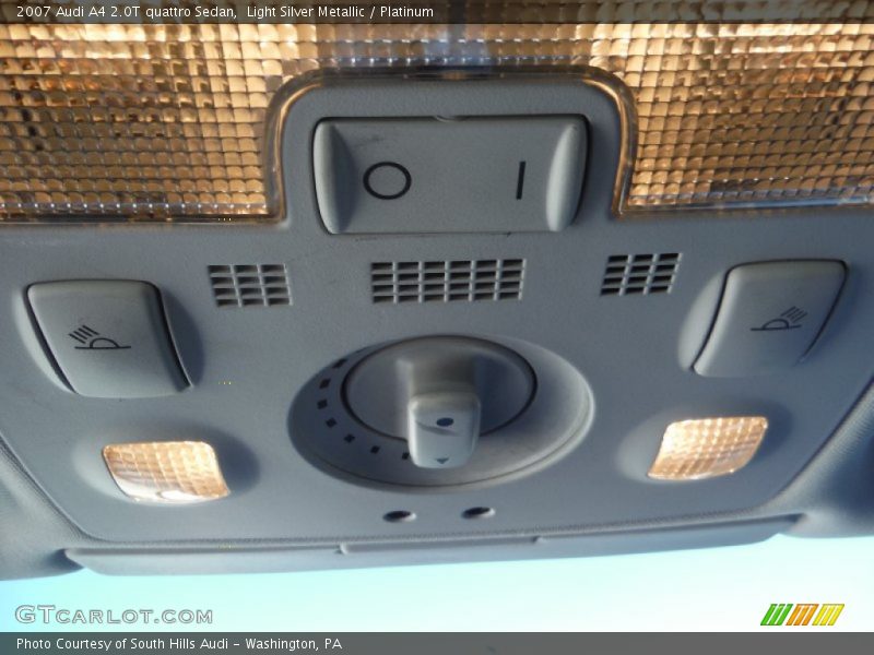 Light Silver Metallic / Platinum 2007 Audi A4 2.0T quattro Sedan