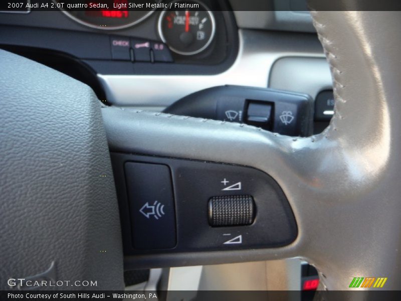 Light Silver Metallic / Platinum 2007 Audi A4 2.0T quattro Sedan