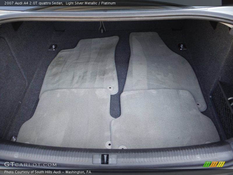 Light Silver Metallic / Platinum 2007 Audi A4 2.0T quattro Sedan