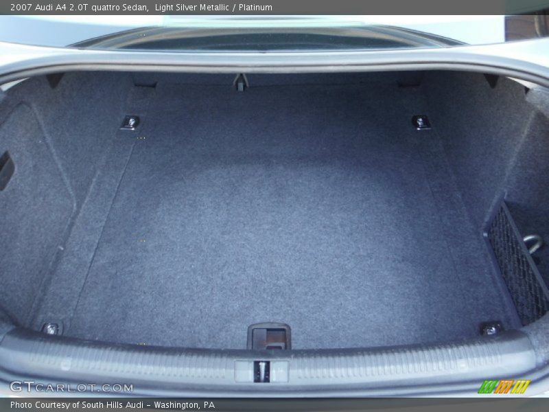 Light Silver Metallic / Platinum 2007 Audi A4 2.0T quattro Sedan