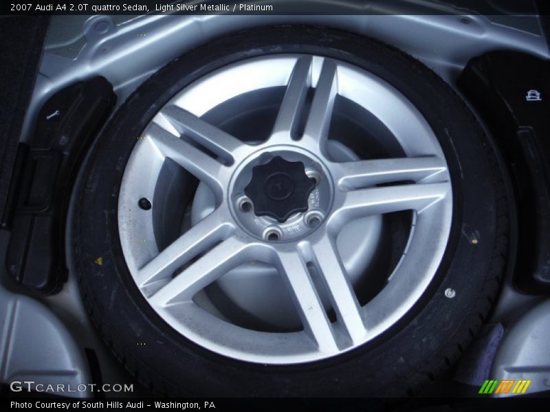 Light Silver Metallic / Platinum 2007 Audi A4 2.0T quattro Sedan