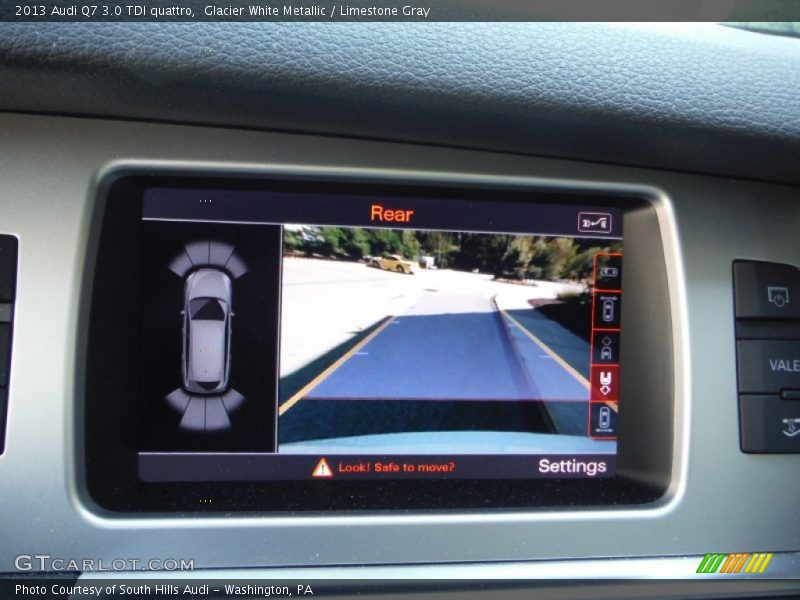 Glacier White Metallic / Limestone Gray 2013 Audi Q7 3.0 TDI quattro
