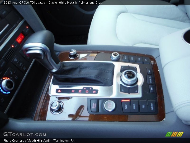 Glacier White Metallic / Limestone Gray 2013 Audi Q7 3.0 TDI quattro