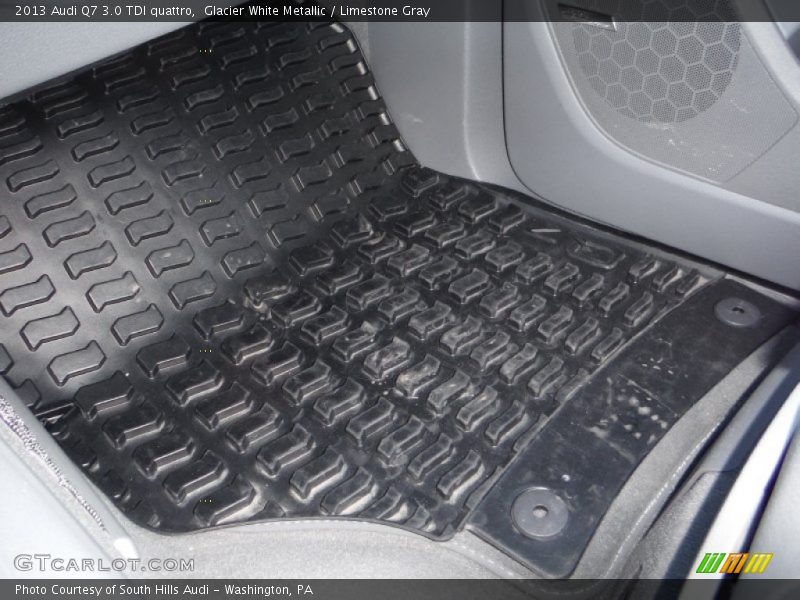 Glacier White Metallic / Limestone Gray 2013 Audi Q7 3.0 TDI quattro