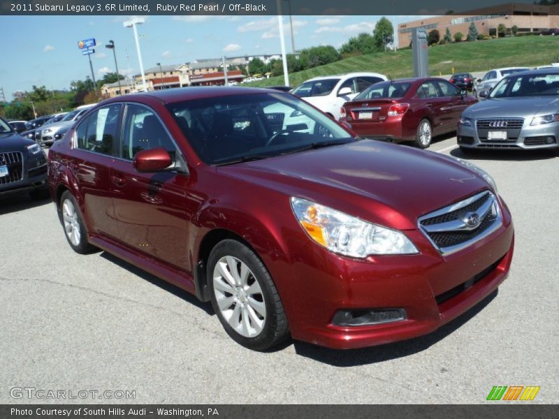 Front 3/4 View of 2011 Legacy 3.6R Limited