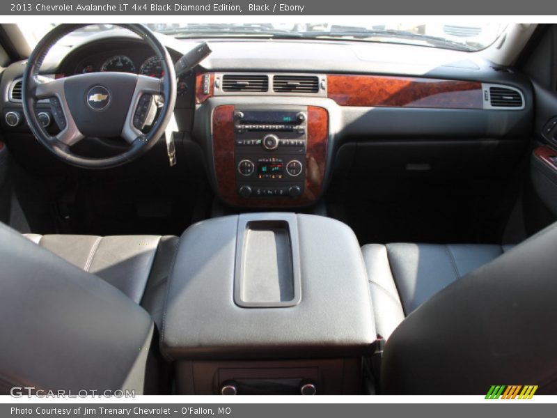 Black / Ebony 2013 Chevrolet Avalanche LT 4x4 Black Diamond Edition