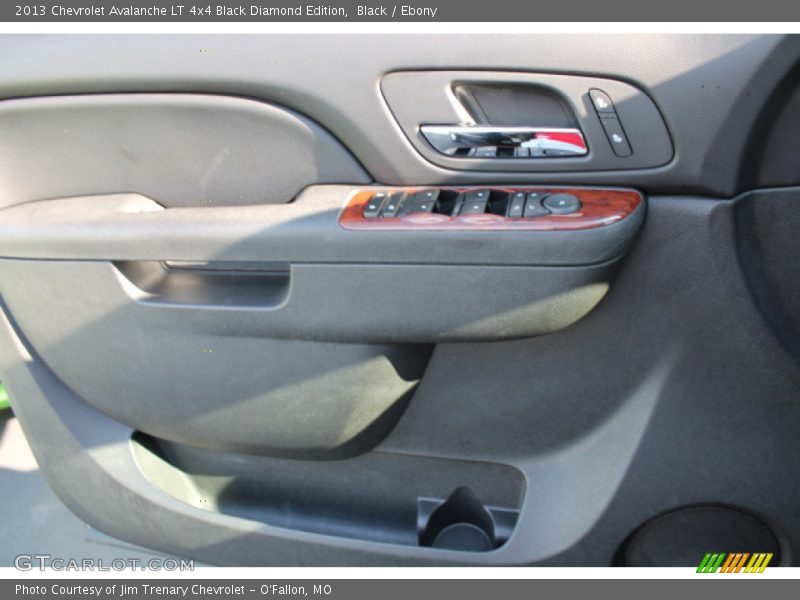 Black / Ebony 2013 Chevrolet Avalanche LT 4x4 Black Diamond Edition