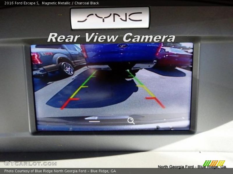 Magnetic Metallic / Charcoal Black 2016 Ford Escape S