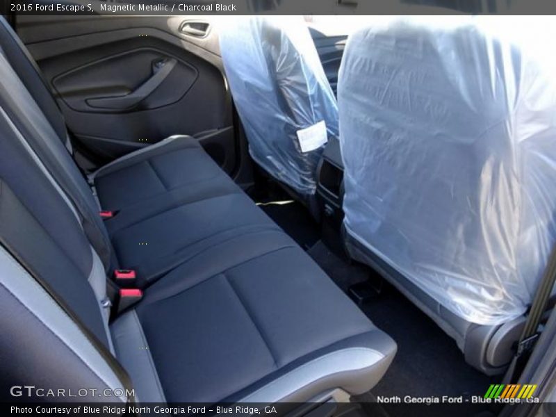 Magnetic Metallic / Charcoal Black 2016 Ford Escape S