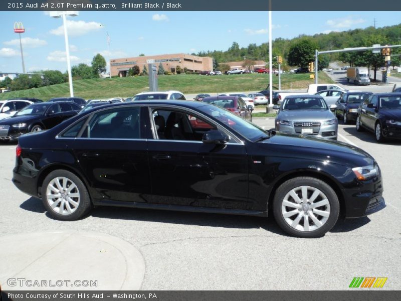 Brilliant Black / Black 2015 Audi A4 2.0T Premium quattro