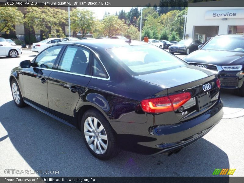 Brilliant Black / Black 2015 Audi A4 2.0T Premium quattro