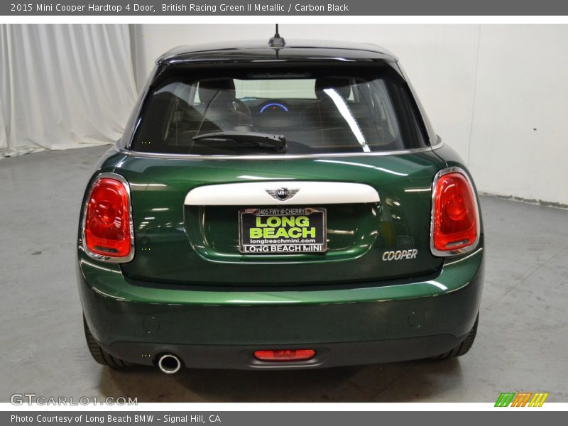 British Racing Green II Metallic / Carbon Black 2015 Mini Cooper Hardtop 4 Door