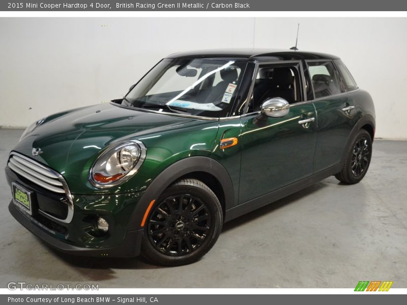 British Racing Green II Metallic / Carbon Black 2015 Mini Cooper Hardtop 4 Door