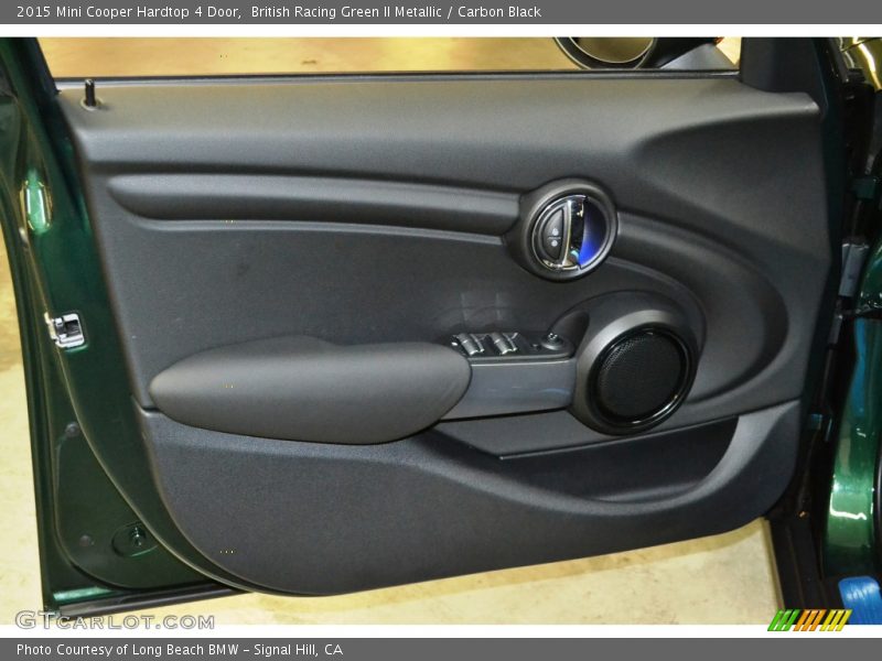 British Racing Green II Metallic / Carbon Black 2015 Mini Cooper Hardtop 4 Door