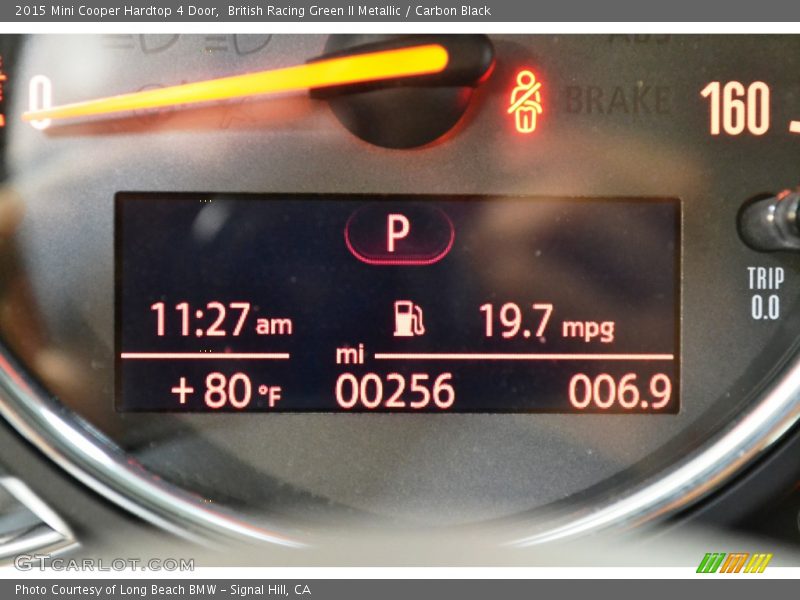 British Racing Green II Metallic / Carbon Black 2015 Mini Cooper Hardtop 4 Door