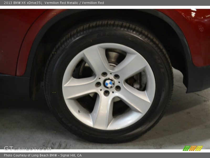 Vermilion Red Metallic / Vermillion Red 2013 BMW X6 xDrive35i