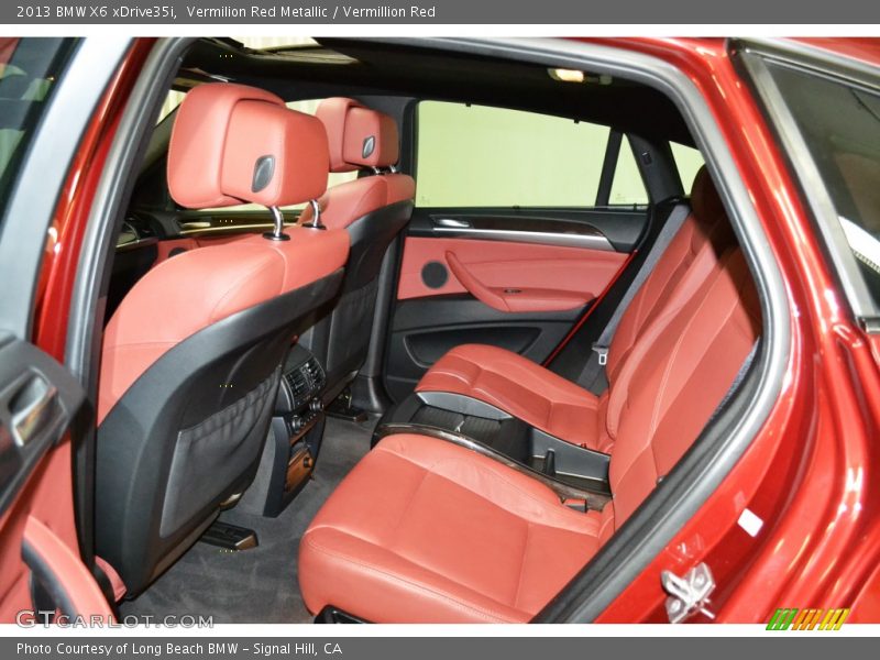 Vermilion Red Metallic / Vermillion Red 2013 BMW X6 xDrive35i