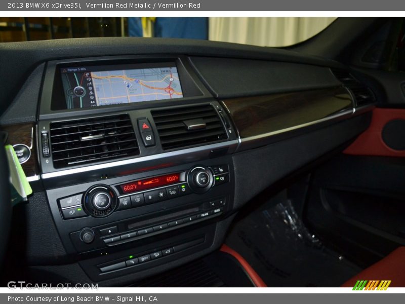 Vermilion Red Metallic / Vermillion Red 2013 BMW X6 xDrive35i