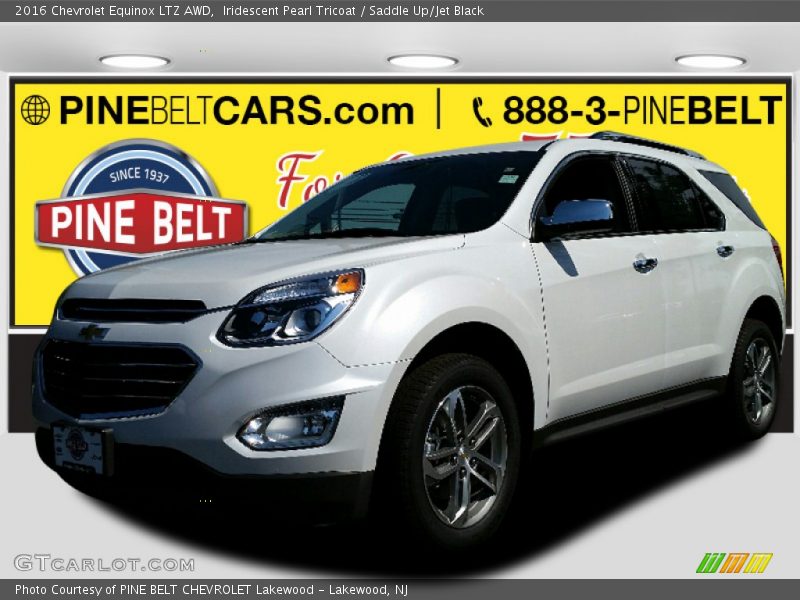 Iridescent Pearl Tricoat / Saddle Up/Jet Black 2016 Chevrolet Equinox LTZ AWD