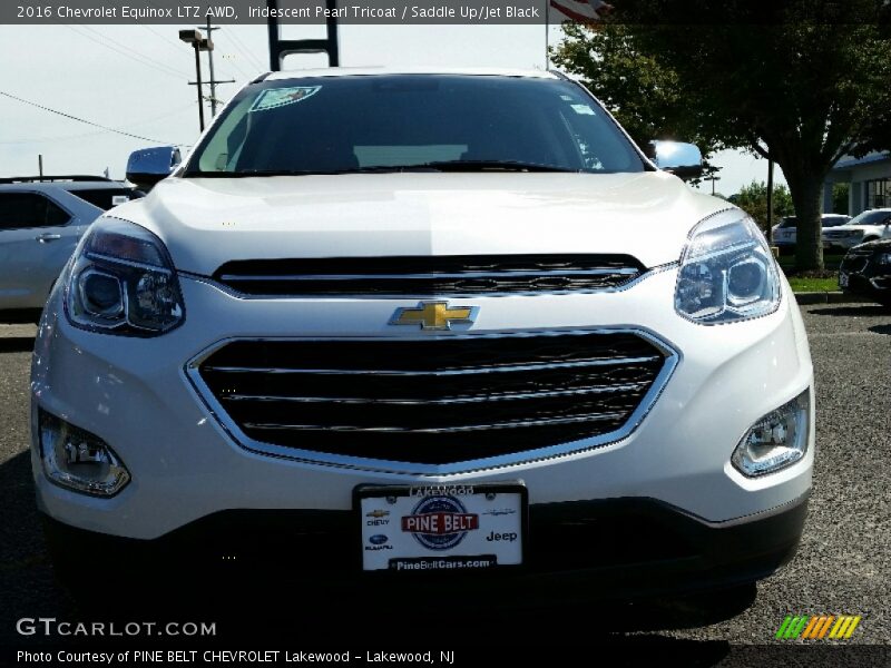 Iridescent Pearl Tricoat / Saddle Up/Jet Black 2016 Chevrolet Equinox LTZ AWD