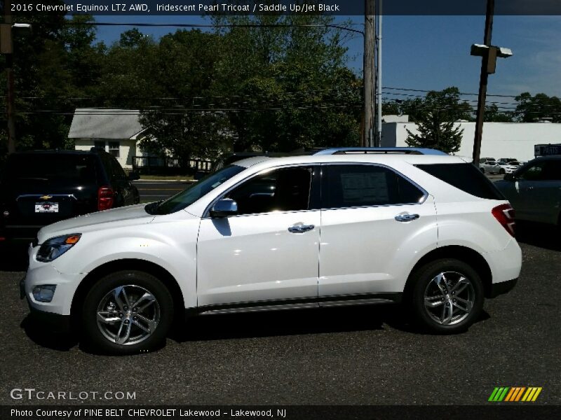 Iridescent Pearl Tricoat / Saddle Up/Jet Black 2016 Chevrolet Equinox LTZ AWD