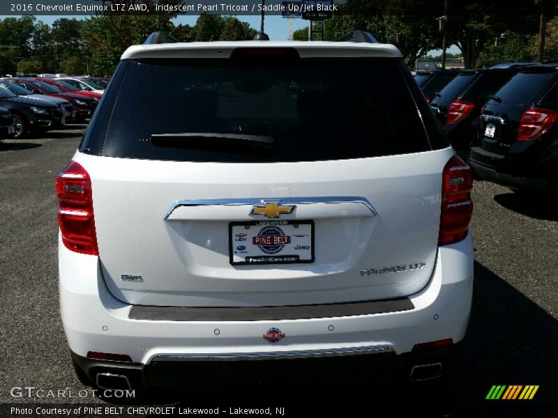 Iridescent Pearl Tricoat / Saddle Up/Jet Black 2016 Chevrolet Equinox LTZ AWD