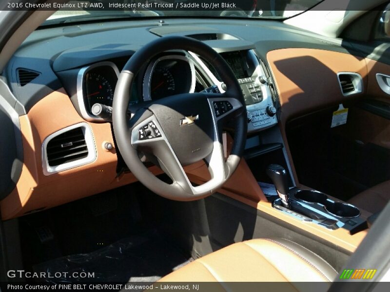 Iridescent Pearl Tricoat / Saddle Up/Jet Black 2016 Chevrolet Equinox LTZ AWD