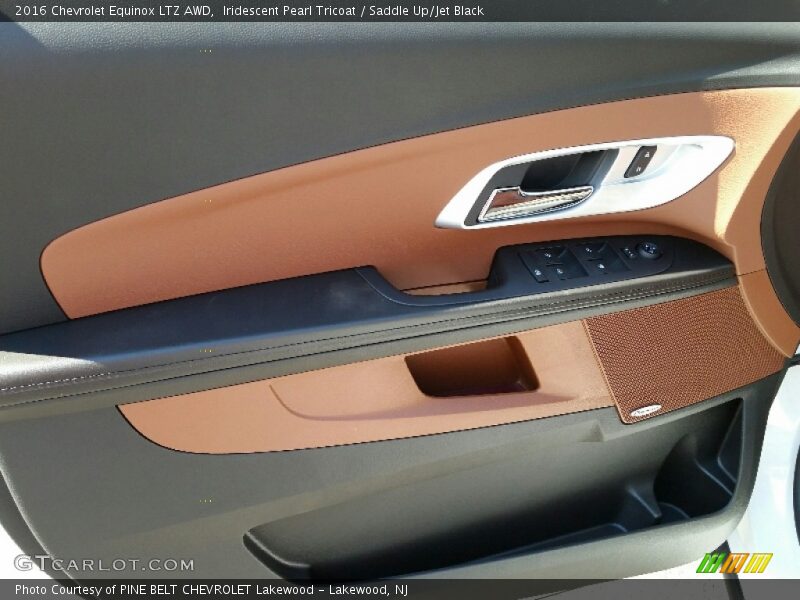 Iridescent Pearl Tricoat / Saddle Up/Jet Black 2016 Chevrolet Equinox LTZ AWD