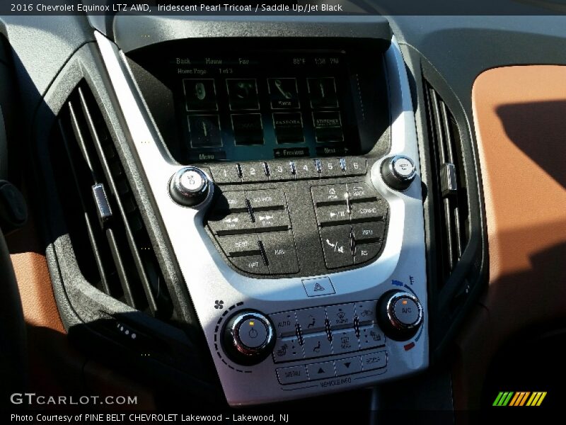 Iridescent Pearl Tricoat / Saddle Up/Jet Black 2016 Chevrolet Equinox LTZ AWD