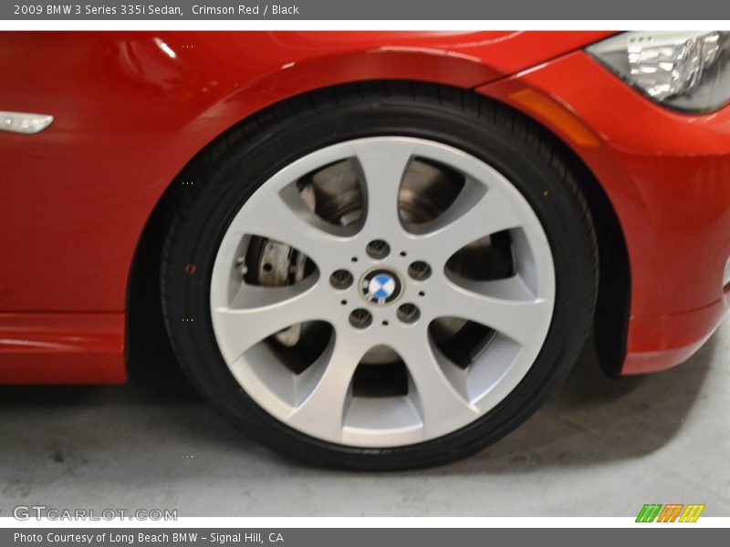 Crimson Red / Black 2009 BMW 3 Series 335i Sedan