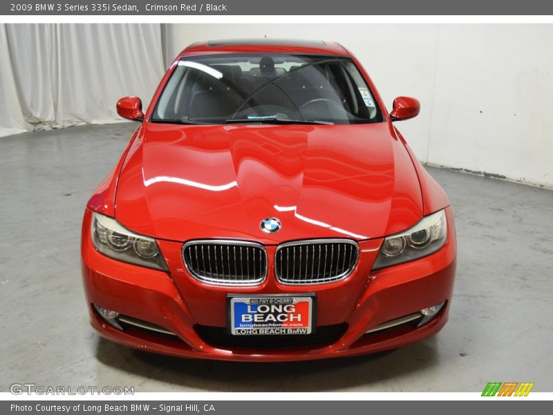 Crimson Red / Black 2009 BMW 3 Series 335i Sedan