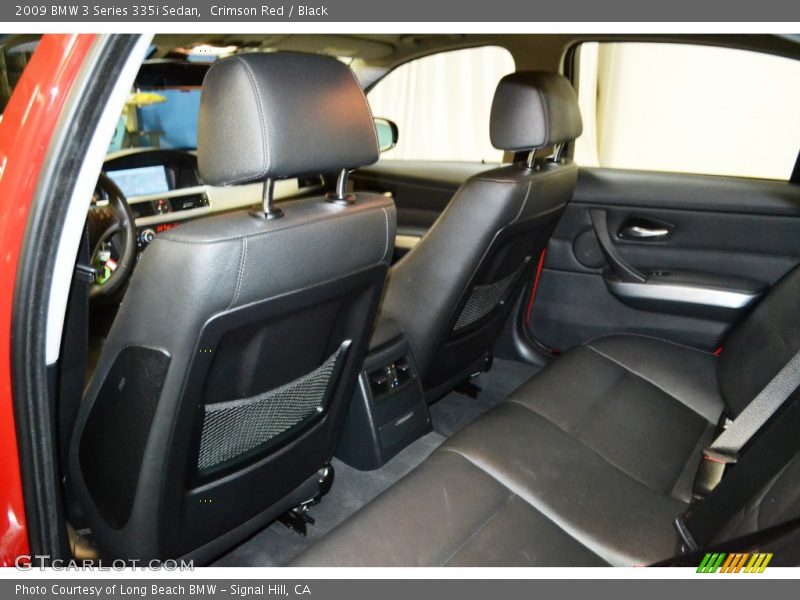 Crimson Red / Black 2009 BMW 3 Series 335i Sedan