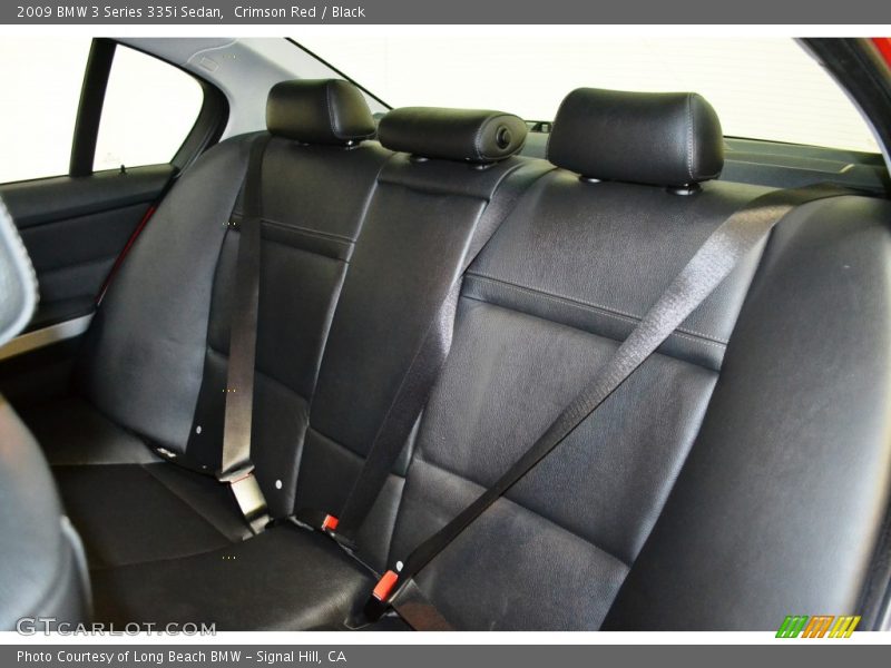 Crimson Red / Black 2009 BMW 3 Series 335i Sedan