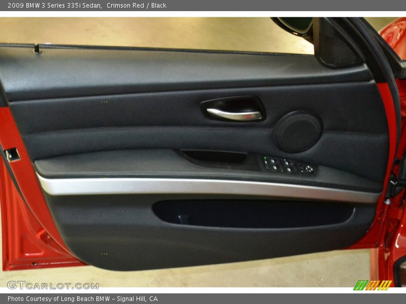 Crimson Red / Black 2009 BMW 3 Series 335i Sedan
