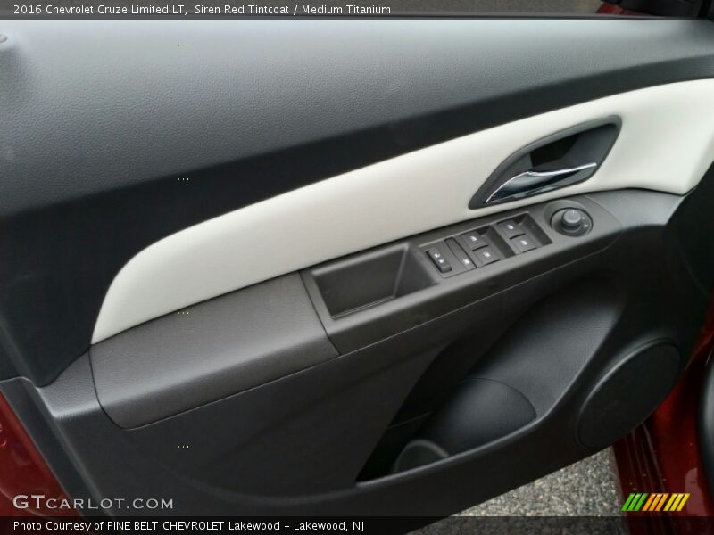 Siren Red Tintcoat / Medium Titanium 2016 Chevrolet Cruze Limited LT