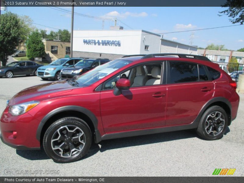 Venetian Red Pearl / Ivory 2013 Subaru XV Crosstrek 2.0 Premium