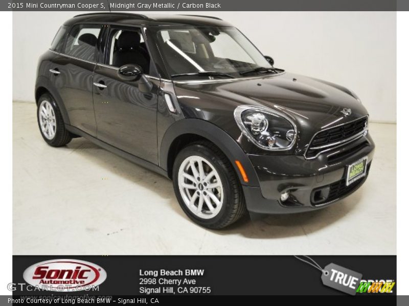 Midnight Gray Metallic / Carbon Black 2015 Mini Countryman Cooper S
