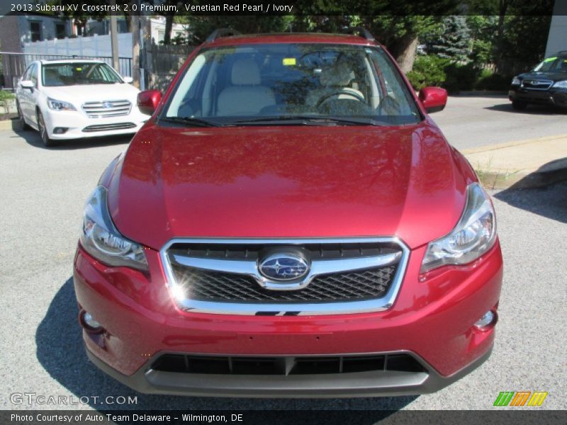 Venetian Red Pearl / Ivory 2013 Subaru XV Crosstrek 2.0 Premium