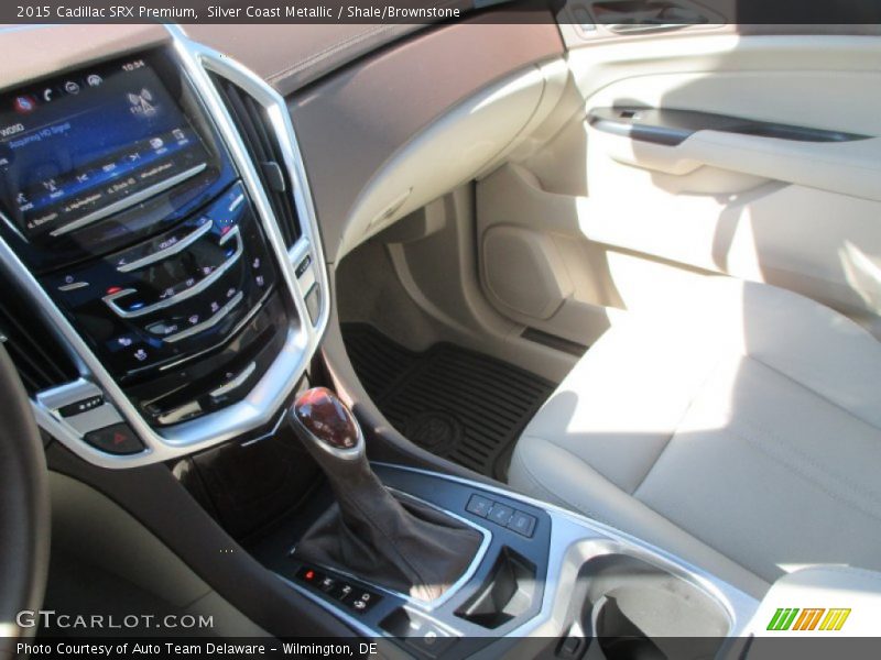Silver Coast Metallic / Shale/Brownstone 2015 Cadillac SRX Premium