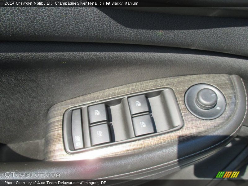 Champagne Silver Metallic / Jet Black/Titanium 2014 Chevrolet Malibu LT