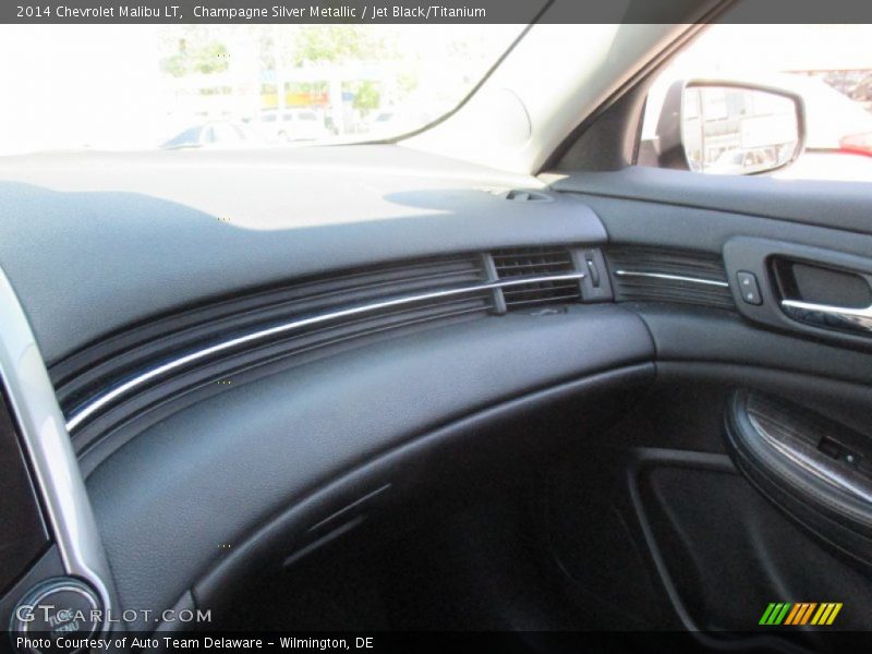 Champagne Silver Metallic / Jet Black/Titanium 2014 Chevrolet Malibu LT