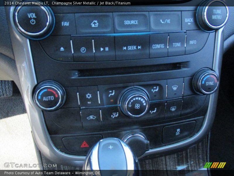 Champagne Silver Metallic / Jet Black/Titanium 2014 Chevrolet Malibu LT