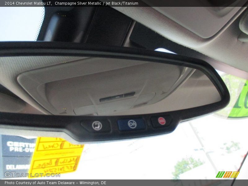 Champagne Silver Metallic / Jet Black/Titanium 2014 Chevrolet Malibu LT