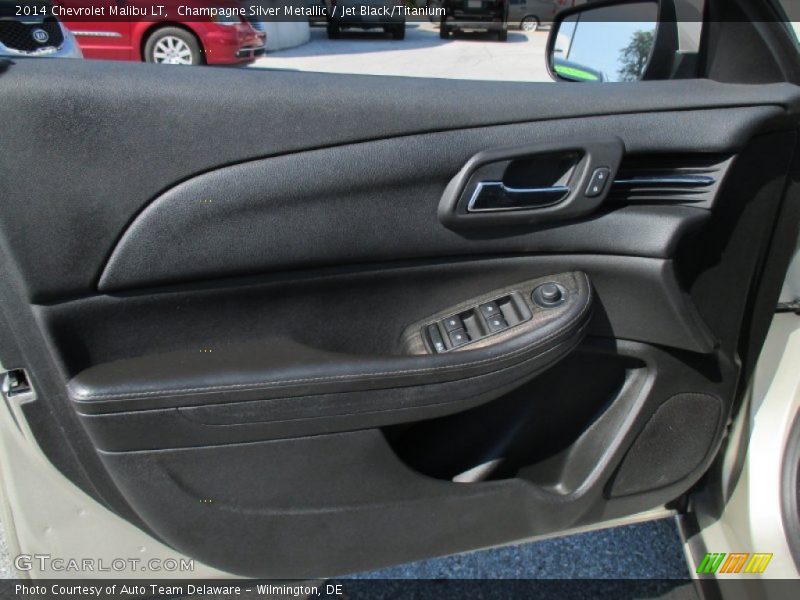 Champagne Silver Metallic / Jet Black/Titanium 2014 Chevrolet Malibu LT