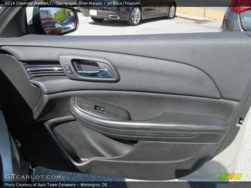 Champagne Silver Metallic / Jet Black/Titanium 2014 Chevrolet Malibu LT