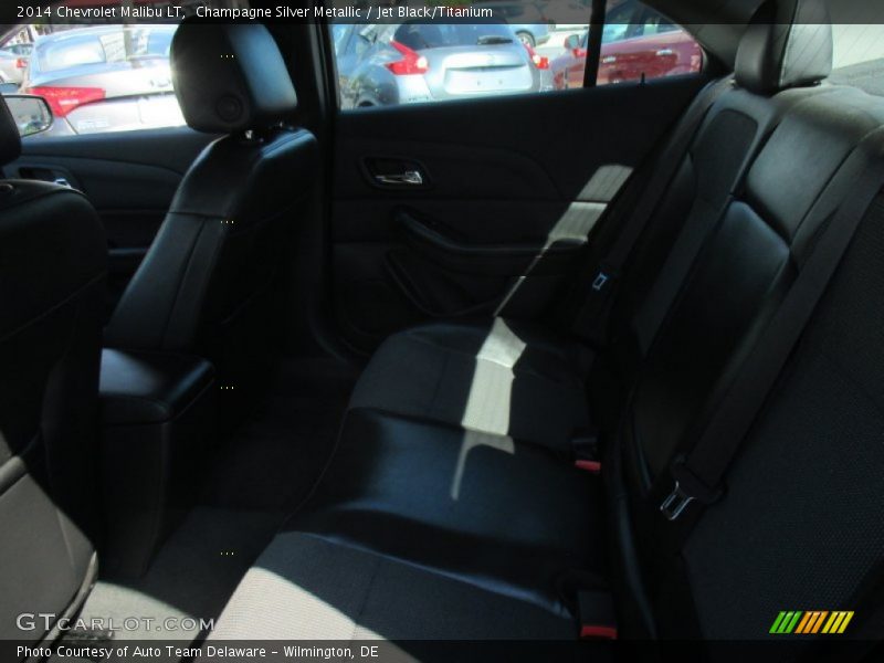Champagne Silver Metallic / Jet Black/Titanium 2014 Chevrolet Malibu LT