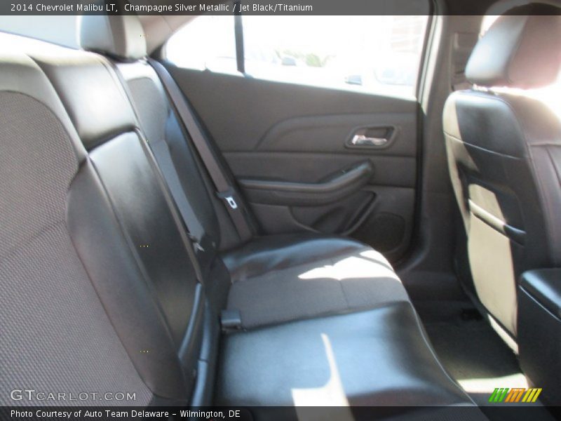 Champagne Silver Metallic / Jet Black/Titanium 2014 Chevrolet Malibu LT